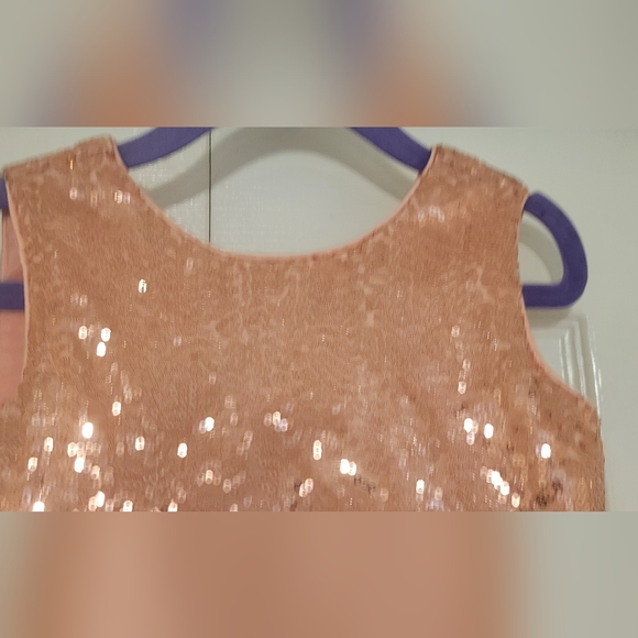 Toddler Girls Sequins & Tulle Flower Girl Dress with Sequin Bow size 2T - Picture 3 of 10